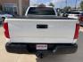 2019 White /Silver Toyota Tundra SR 4.6L V8 Double Cab 2WD (5TFRM5F12KX) with an 4.6L V8 DOHC 32V engine, 6A transmission, located at 1501 West 15th St., Houston, 77008, (713) 869-2925, 29.797941, -95.411789- Photo#7
