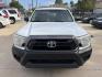 2014 White /Silver Toyota Tacoma Double Cab I4 4AT 2WD (5TFJX4CN2EX) with an 2.7L L4 DOHC 16V engine, 4A transmission, located at 1501 West 15th St., Houston, 77008, (713) 869-2925, 29.797941, -95.411789- Photo#1