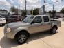 2004 Beige /Gray Nissan Frontier LE-V6 Crew Cab 2WD (1N6ED27T44C) with an 3.3L V6 SOHC 12V engine, 4A OD transmission, located at 1501 West 15th St., Houston, 77008, (713) 869-2925, 29.797941, -95.411789- Photo#0