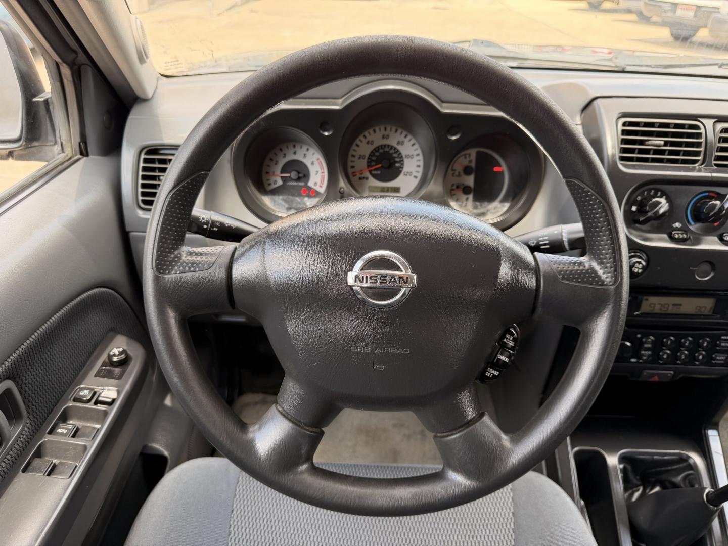 2004 Beige /Gray Nissan Frontier LE-V6 Crew Cab 2WD (1N6ED27T44C) with an 3.3L V6 SOHC 12V engine, 4A OD transmission, located at 1501 West 15th St., Houston, 77008, (713) 869-2925, 29.797941, -95.411789- Photo#14