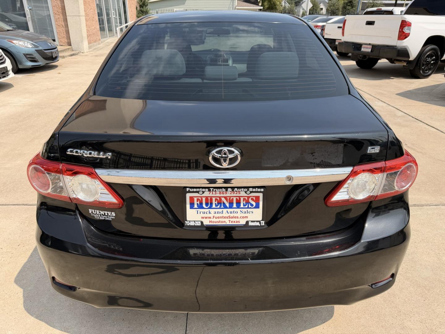2013 Black /Silver Toyota Corolla S 5-Speed MT (2T1BU4EE2DC) with an 1.8L L4 DOHC 16V engine, 5-Speed Manual transmission, located at 1501 West 15th St., Houston, 77008, (713) 869-2925, 29.797941, -95.411789- Photo#5