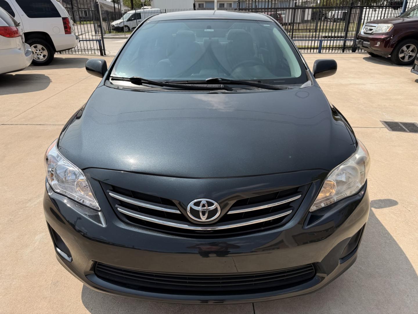 2013 Black /Silver Toyota Corolla S 5-Speed MT (2T1BU4EE2DC) with an 1.8L L4 DOHC 16V engine, 5-Speed Manual transmission, located at 1501 West 15th St., Houston, 77008, (713) 869-2925, 29.797941, -95.411789- Photo#6