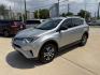 2018 Silver /Black Toyota RAV4 LE FWD (JTMZFREV9JJ) with an 2.5L L4 DOHC 16V engine, 6A transmission, located at 1501 West 15th St., Houston, 77008, (713) 869-2925, 29.797941, -95.411789- Photo#0