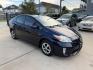 2015 Blue /Silver Toyota Prius Four (JTDKN3DU9F0) with an 1.8L L4 DOHC 16V HYBRID engine, Continuously Variable Transmission transmission, located at 1501 West 15th St., Houston, 77008, (713) 869-2925, 29.797941, -95.411789- Photo#1