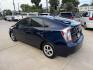 2015 Blue /Silver Toyota Prius Four (JTDKN3DU9F0) with an 1.8L L4 DOHC 16V HYBRID engine, Continuously Variable Transmission transmission, located at 1501 West 15th St., Houston, 77008, (713) 869-2925, 29.797941, -95.411789- Photo#3