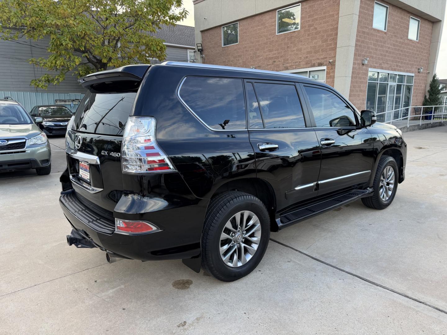 2014 Black /Brown Lexus GX 460 Premium (JTJJM7FX7E5) with an 4.6L V8 DOHC 32V engine, 6A transmission, located at 1501 West 15th St., Houston, 77008, (713) 869-2925, 29.797941, -95.411789- Photo#3