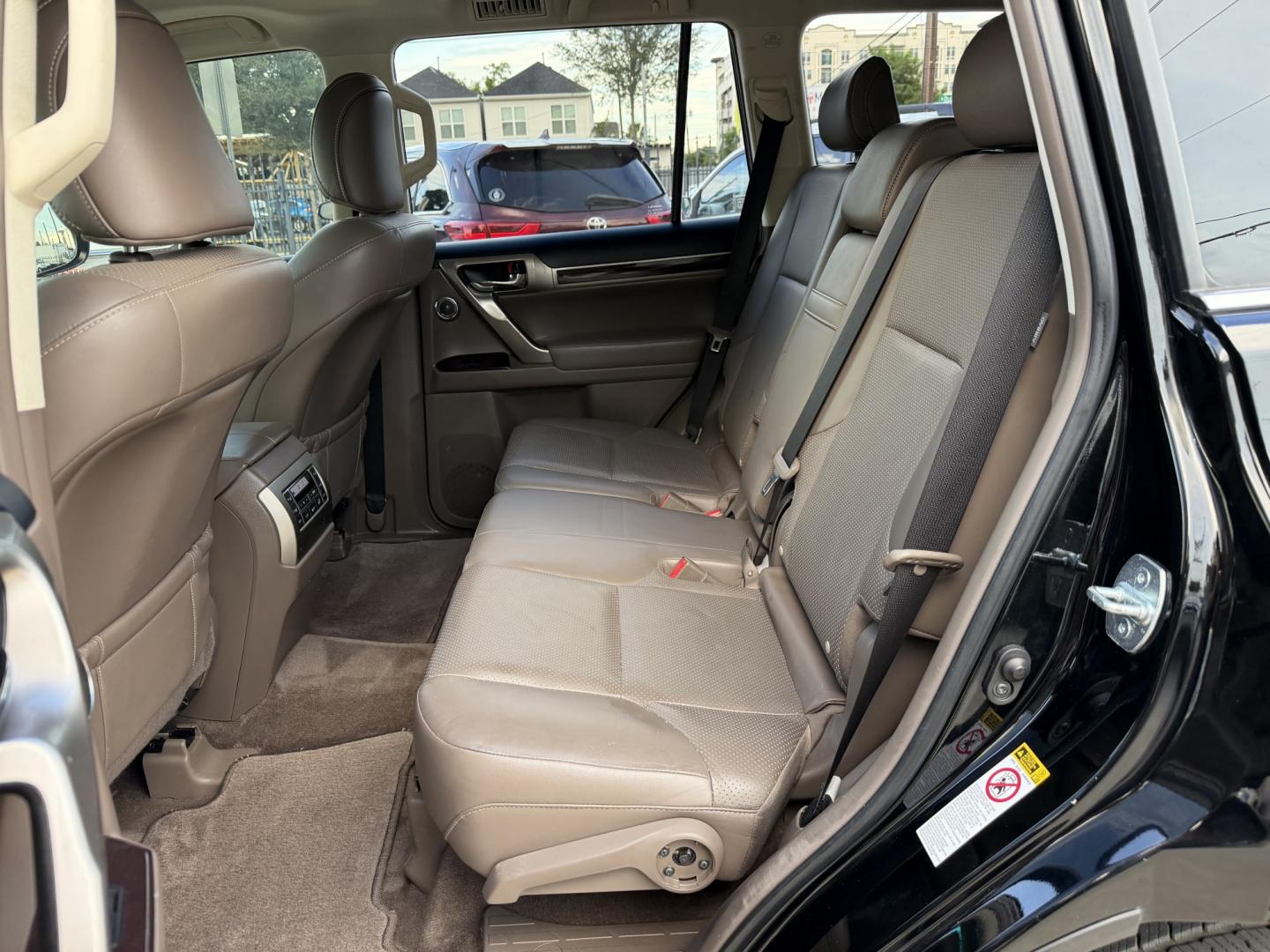 2014 Black /Brown Lexus GX 460 Premium (JTJJM7FX7E5) with an 4.6L V8 DOHC 32V engine, 6A transmission, located at 1501 West 15th St., Houston, 77008, (713) 869-2925, 29.797941, -95.411789- Photo#12