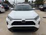 2021 White /Gray Toyota RAV4 XLE AWD (2T3P1RFVXMC) with an 2.5L L4 DOHC 16V engine, 8A transmission, located at 1501 West 15th St., Houston, 77008, (713) 869-2925, 29.797941, -95.411789- Photo#1