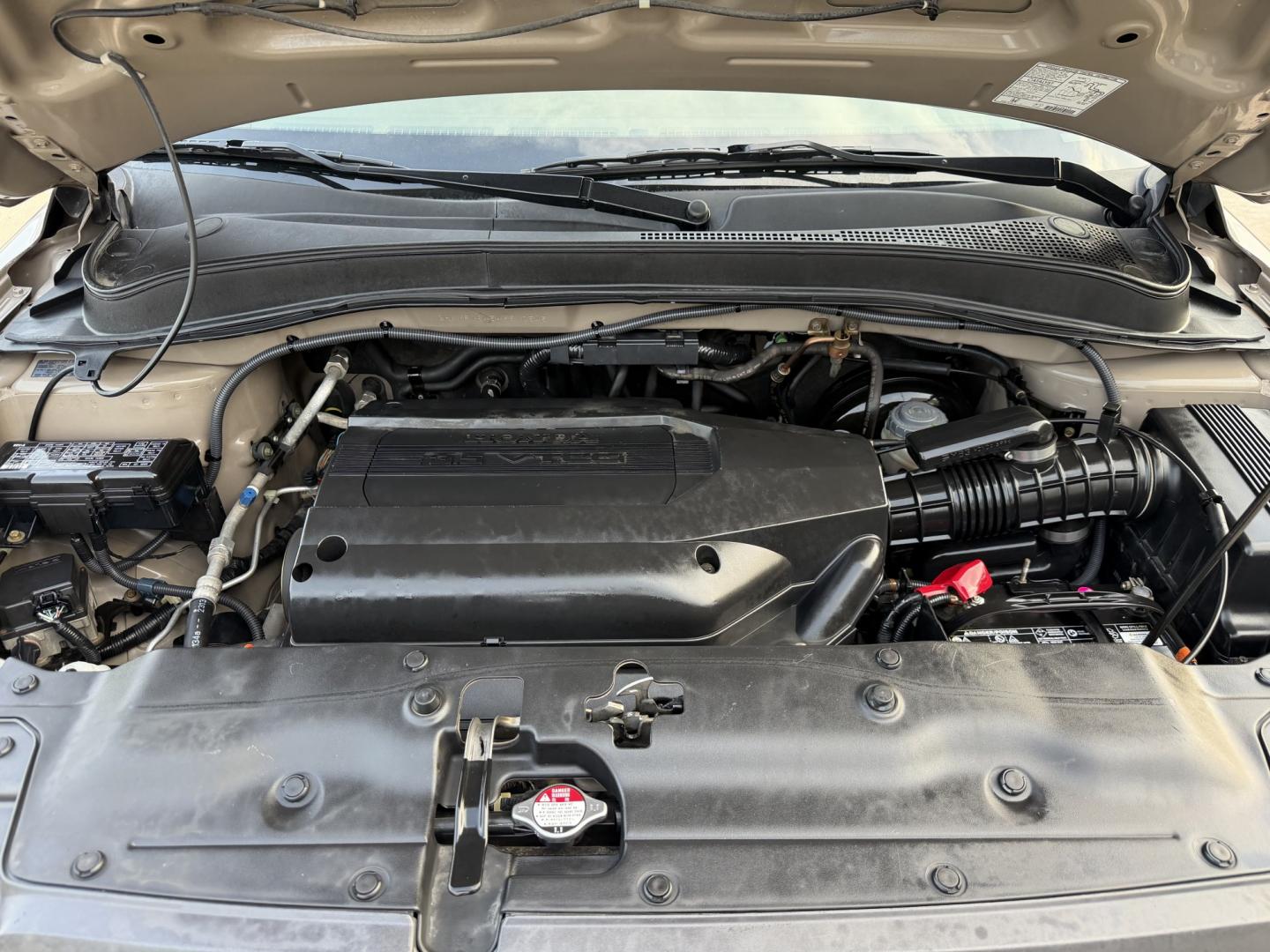 2004 Gold /Tan Honda Pilot EX (2HKYF18454H) with an 3.5L V6 SOHC 24V engine, 5A OD transmission, located at 1501 West 15th St., Houston, 77008, (713) 869-2925, 29.797941, -95.411789- Photo#16