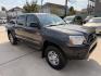 2013 Gray /Silver Toyota Tacoma PreRunner Double Cab Auto 2WD (5TFJX4GN7DX) with an 2.7L L4 DOHC 16V engine, 5-Speed Automatic transmission, located at 1501 West 15th St., Houston, 77008, (713) 869-2925, 29.797941, -95.411789- Photo#1