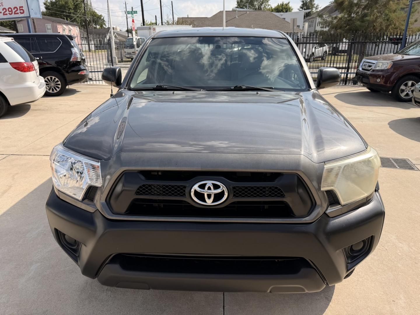 2013 Gray /Silver Toyota Tacoma PreRunner Double Cab Auto 2WD (5TFJX4GN7DX) with an 2.7L L4 DOHC 16V engine, 5-Speed Automatic transmission, located at 1501 West 15th St., Houston, 77008, (713) 869-2925, 29.797941, -95.411789- Photo#5