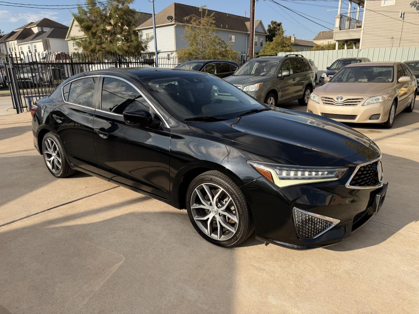 2020 Black /Brown Acura ILX Technology Package (19UDE2F79LA) with an 2.0L L4 16V DOHC engine, 8A transmission, located at 1501 West 15th St., Houston, 77008, (713) 869-2925, 29.797941, -95.411789- Photo#1