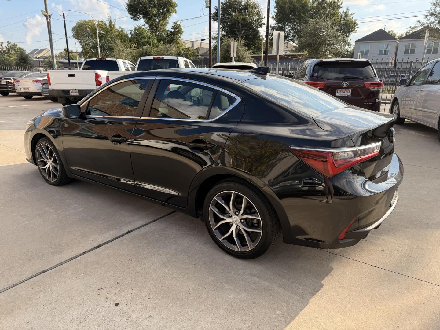 2020 Black /Brown Acura ILX Technology Package (19UDE2F79LA) with an 2.0L L4 16V DOHC engine, 8A transmission, located at 1501 West 15th St., Houston, 77008, (713) 869-2925, 29.797941, -95.411789- Photo#3