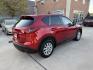 2016 Red /Black Mazda CX-5 Touring (JM3KE2CY5G0) with an 2.5L L4 DOHC 16V engine, 6A transmission, located at 1501 West 15th St., Houston, 77008, (713) 869-2925, 29.797941, -95.411789- Photo#3