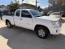 2007 White /Silver Toyota Tacoma Access Cab 2WD (5TETX22N67Z) with an 2.7L L4 DOHC 16V engine, 5M OD transmission, located at 1501 West 15th St., Houston, 77008, (713) 869-2925, 29.797941, -95.411789- Photo#1